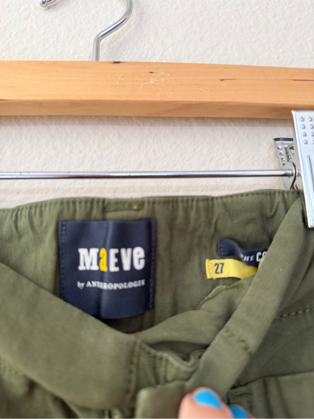 MAEVE The Colette Magic Fabric Crop Wide-Leg Pants Women's Size 27 - Picture 2 of 3